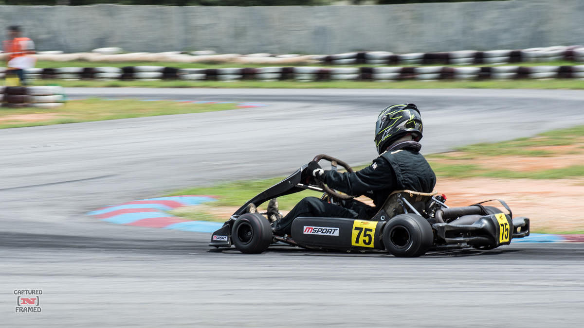 A native of Channapatna, Sawan would come to Bengaluru for go-karting as a child.  Pic credit: Captured  N Framed