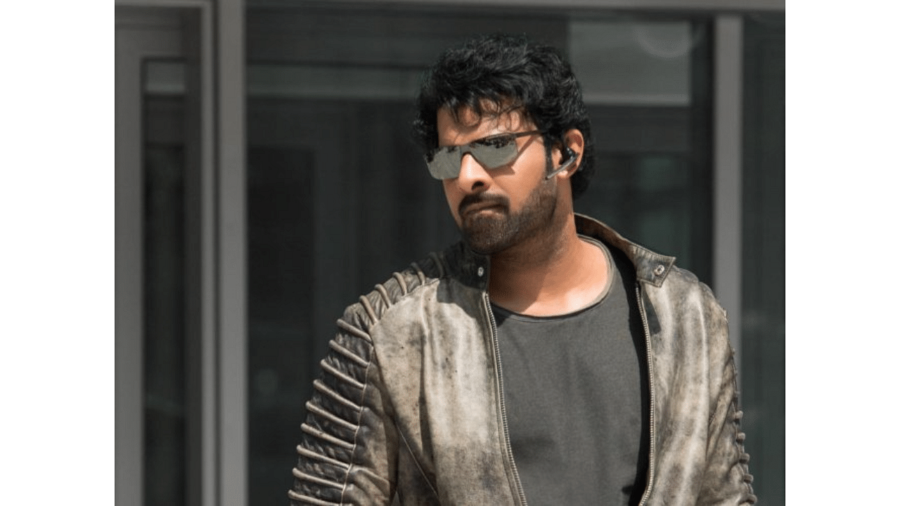 Prabhas in a still from 'Saaho'. Credit: Twitter/@UV_Creations