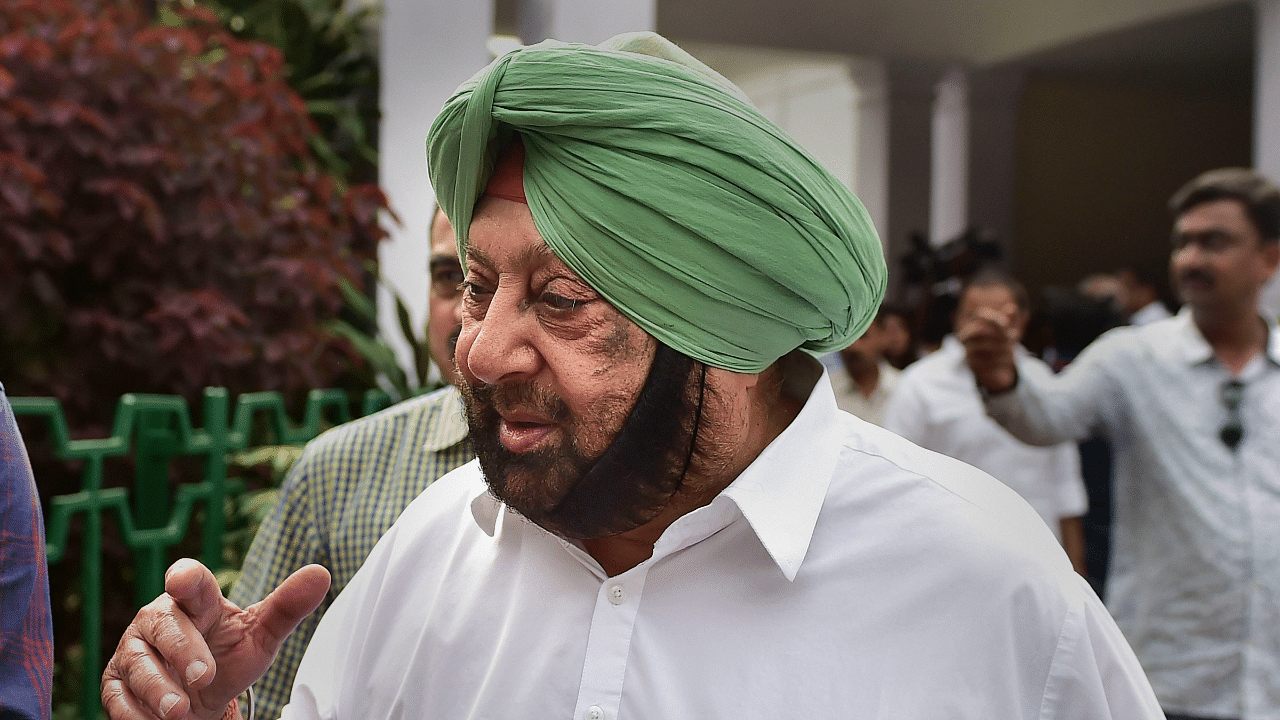 Punjab Chief Minister Amarinder Singh. Credit: PTI Photo