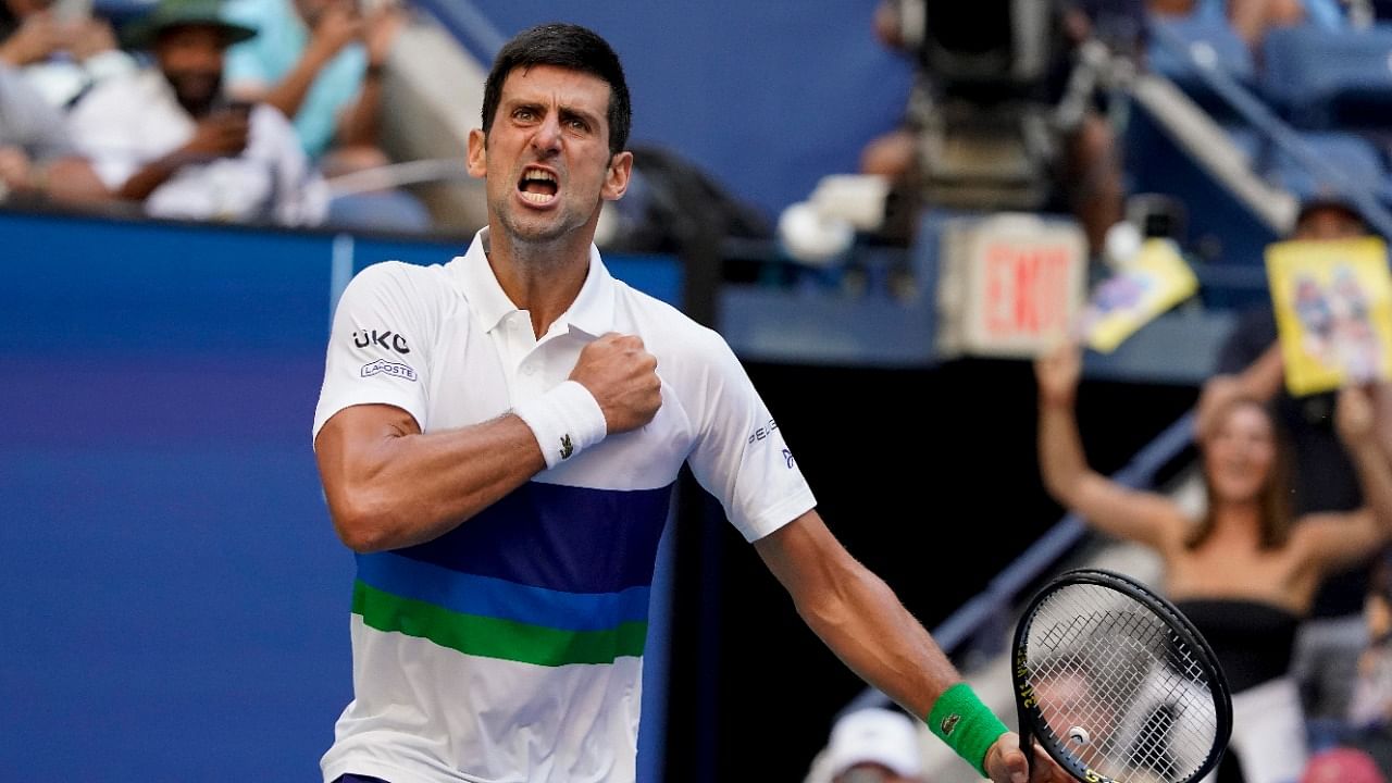 Novak Djokovic. Credit: AP/PTI Photo