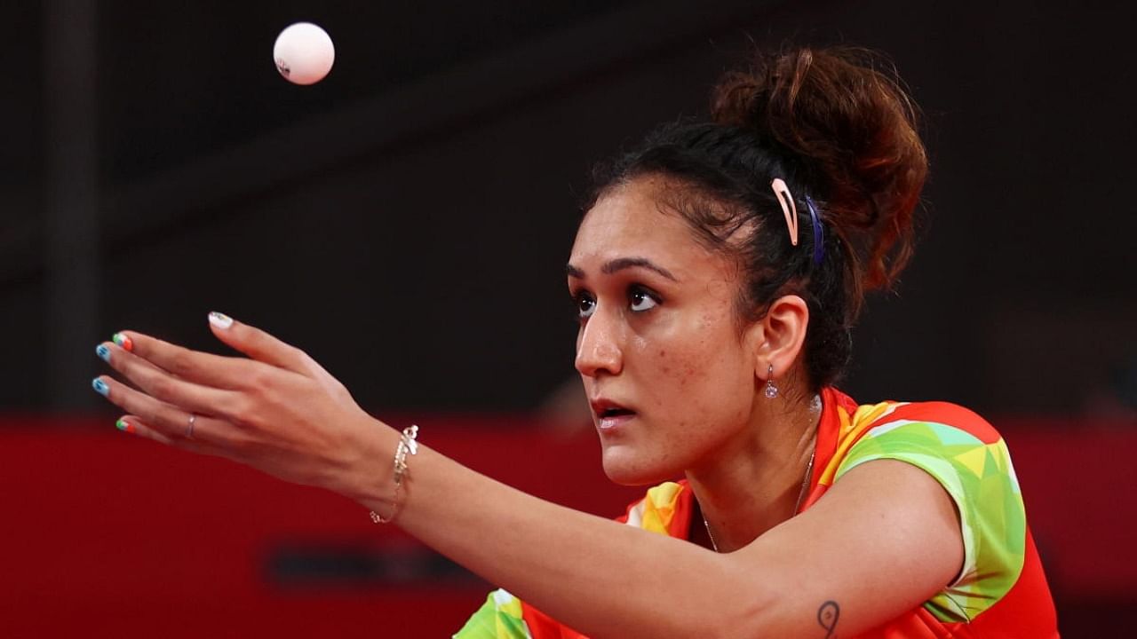 Manika Batra. Credit: Reuters file photo