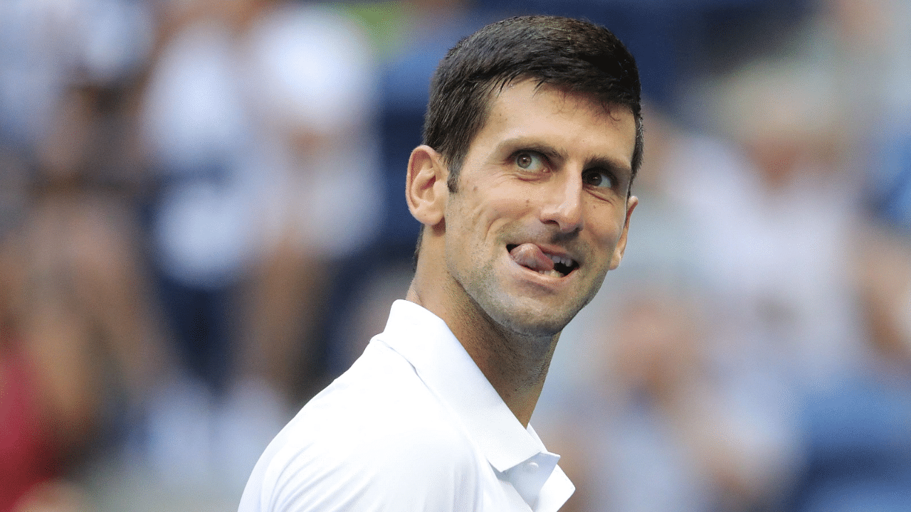 34-year-old Serbian star Novak Djokovic. Credit: AFP Photo