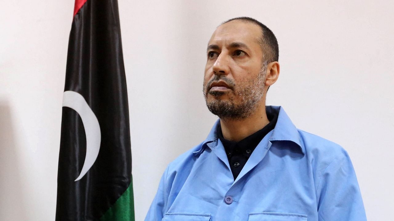 Saadi Kadhafi, a son of Libya's late dictator Moamer Kadhafi who was overthrown and killed in a 2011 uprising, has been freed from jail, a justice ministry source confirmed. Several media reports on Sunday suggested Kadhafi had already taken a flight to Turkey. Credit: AFP File Photo