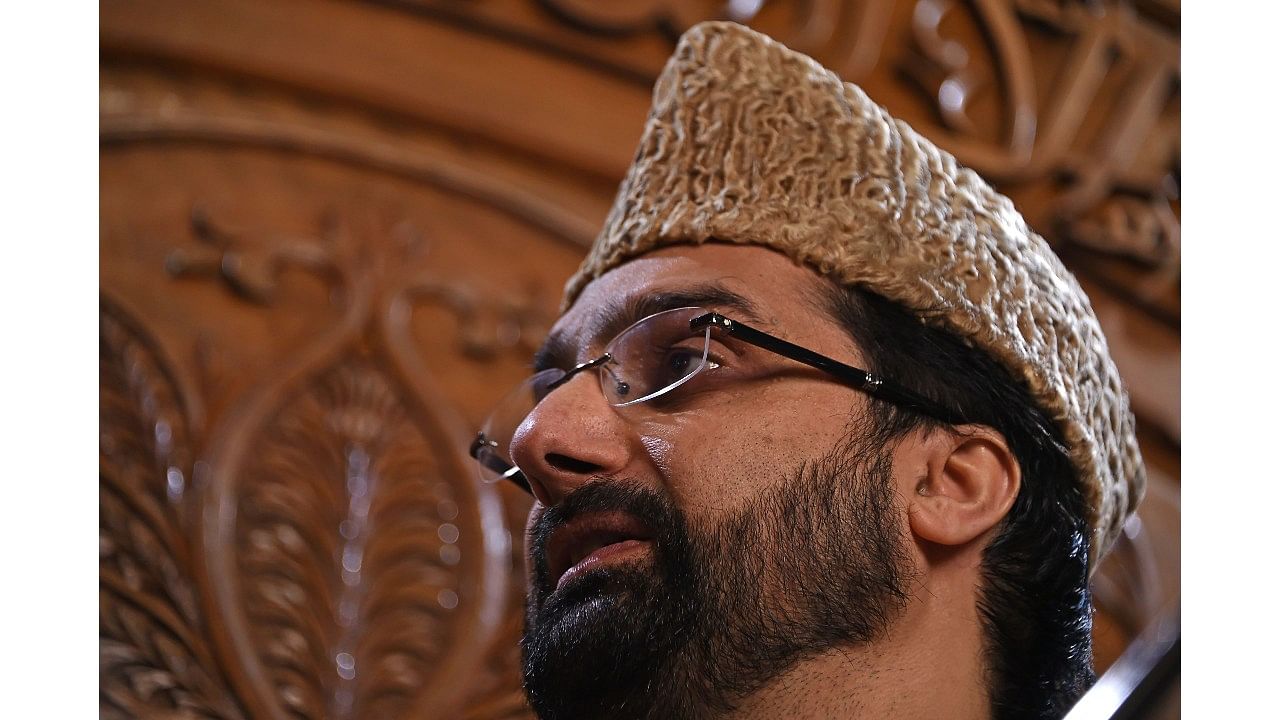 Kashmirs chief priest and chairman of the All Parties Hurriyat Conference (APHC), Mirwaiz Umar Farooq. Credit: AFP File Photo