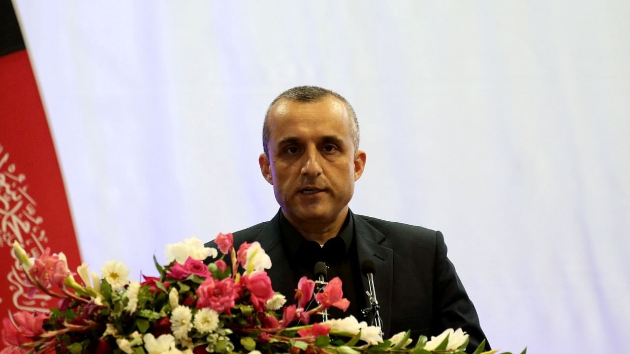 Former Afghanistan Vice President Amrullah Saleh. Credit: Reuters File Photo