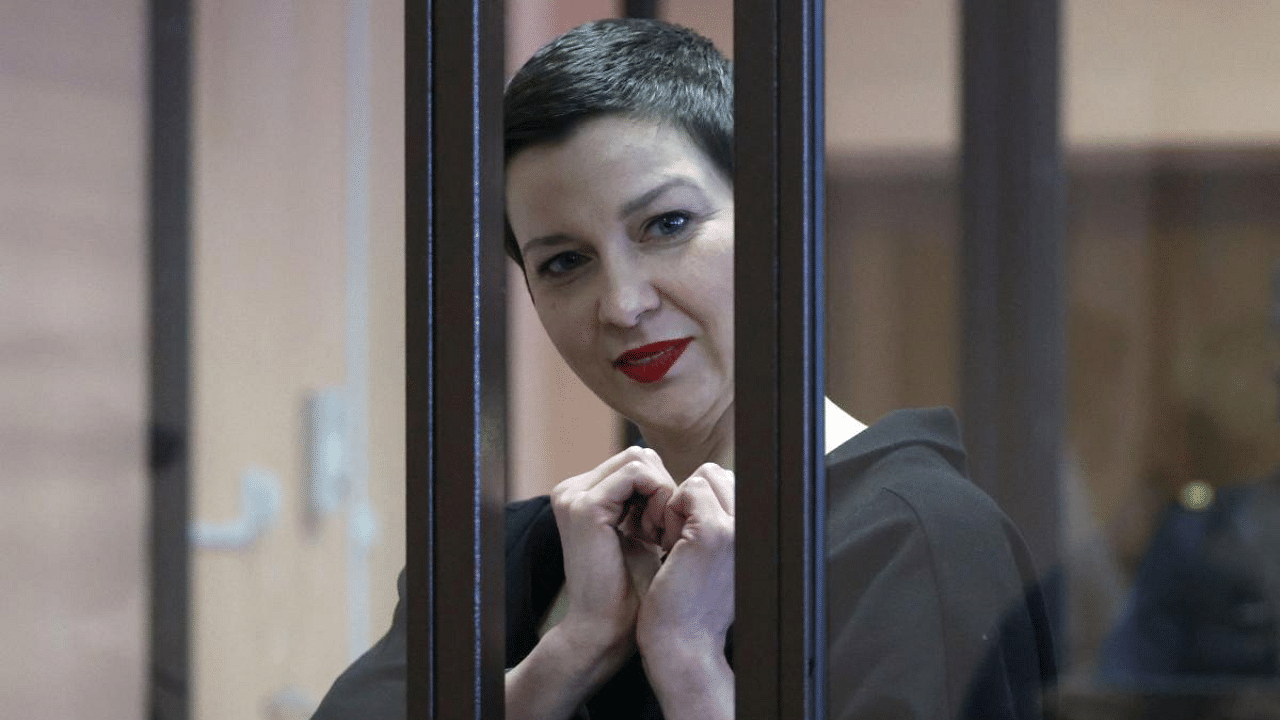 Maria Kolesnikova. Credit: AFP Photo