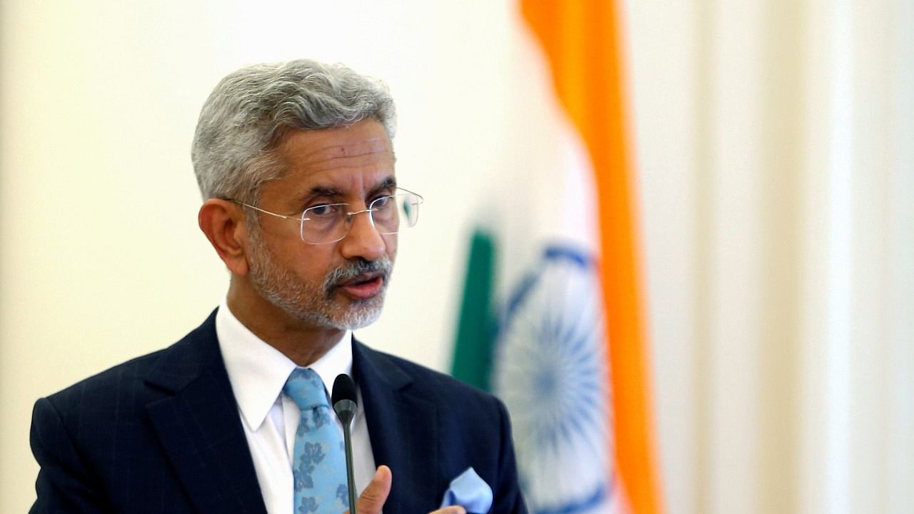 External Affairs Minister S Jaishankar. Credit: Reuters Photo