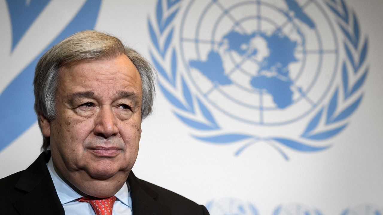 The issue will be discussed next Monday at a ministerial meeting in Geneva hosted by UN chief Antonio Guterres. Credit: AFP Photo