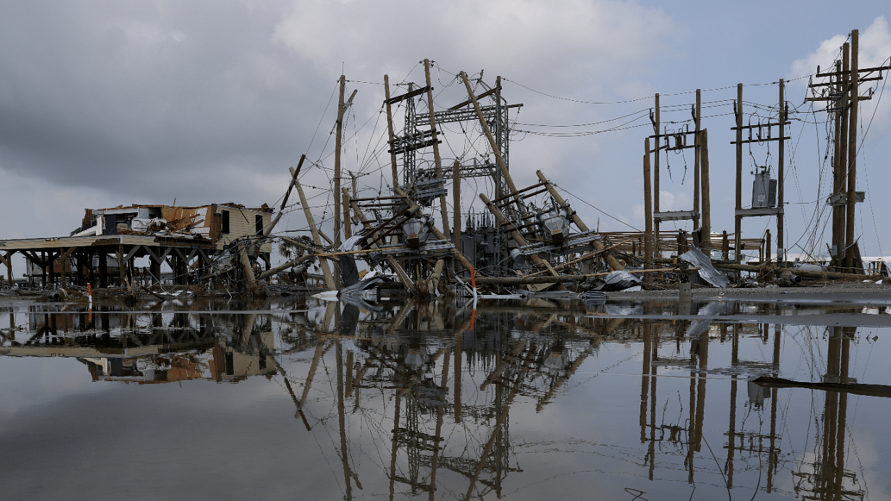  Scenes of the aftermath of hurricane Ida in Louisiana, US. Credit: Reuters Photo