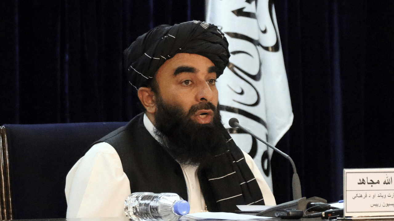 Taliban spokesman Zabihullah Mujahid. Credit: AP Photo