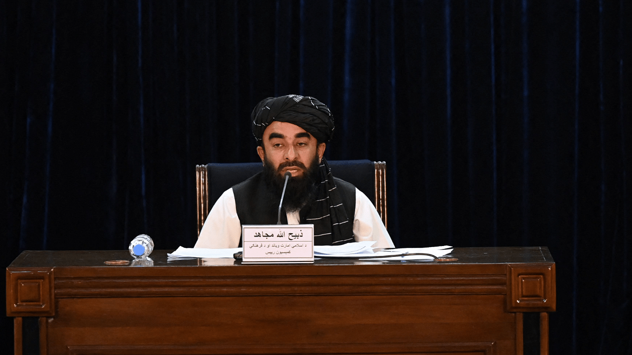Taliban spokesman Zabihullah Mujahid. Credit: AFP Photo