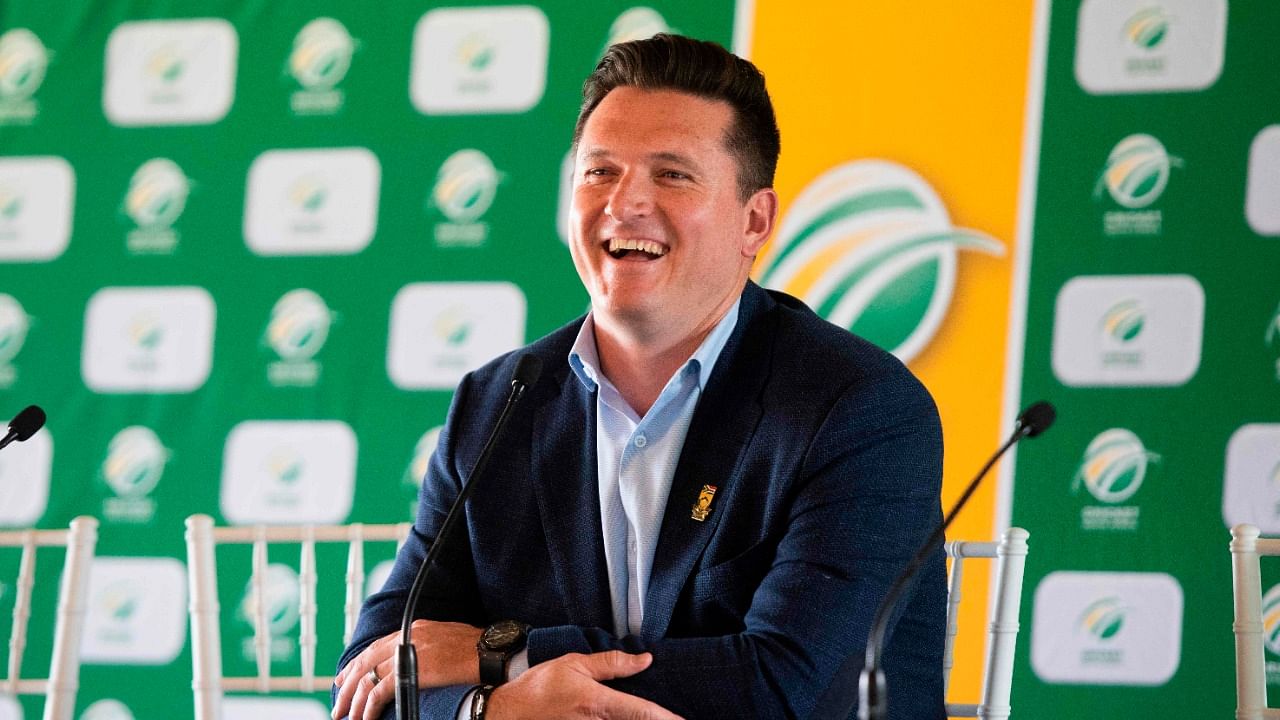 Cricket South Africa Director of Cricket Graeme Smith. Credit: AFP File Photo