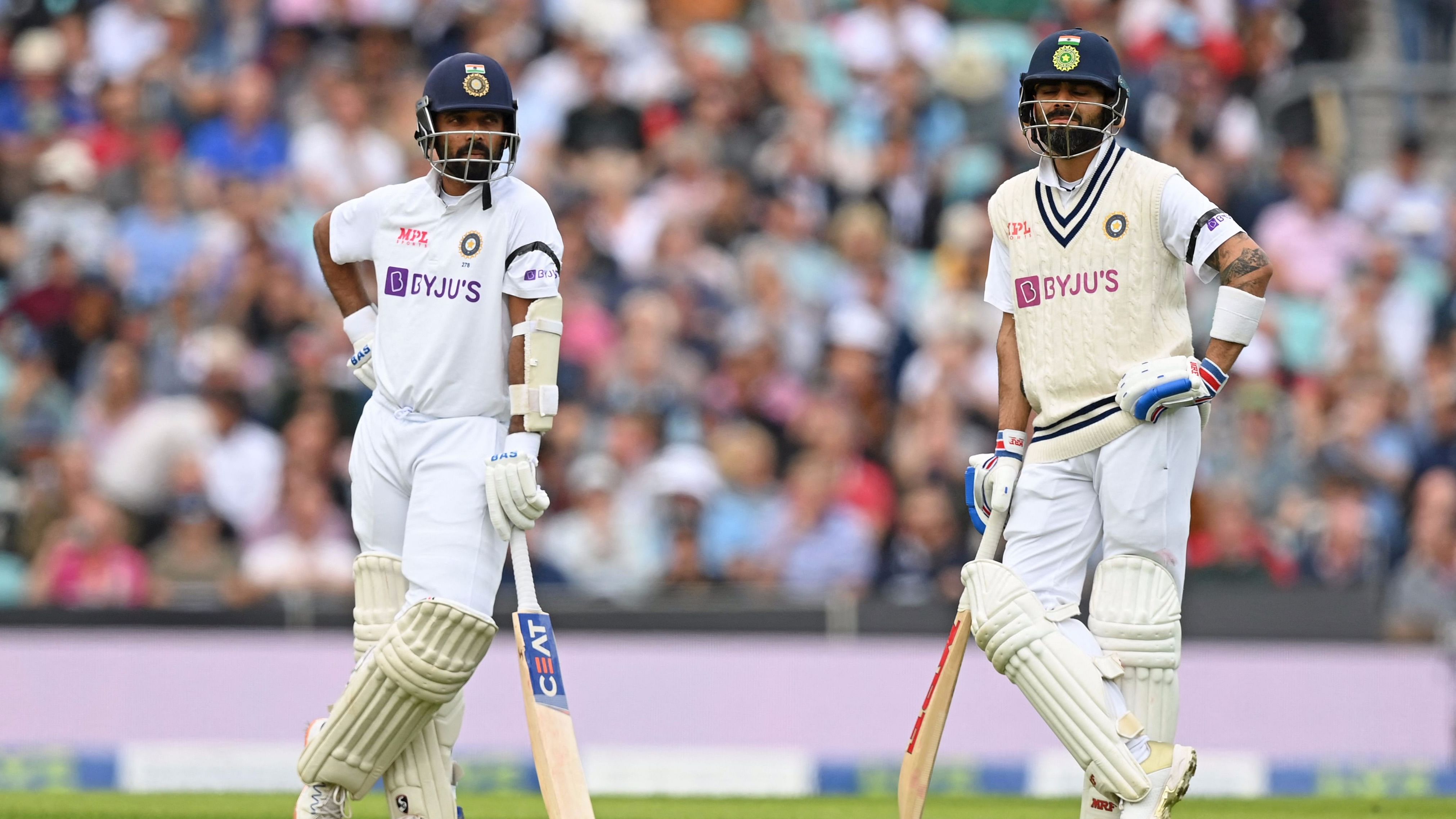 Just like Bumrah, another complicated "to be or not to be situation" surrounds Rahane's inclusion after his twin failures on a good batting deck at the Oval.. Credit: AFP File Photo