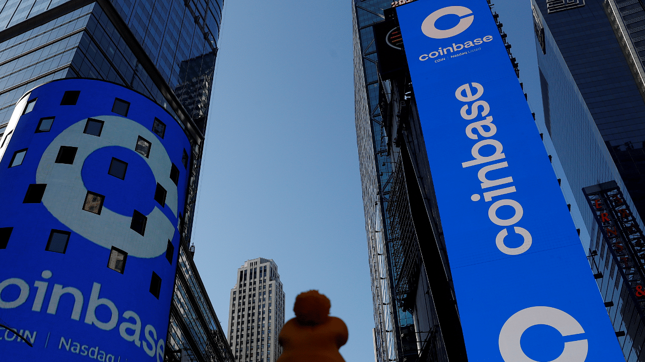 The warning to Coinbase, which listed on the public market in April, is an indication that the SEC is closely watching cryptocurrency companies. Credit: Reuters Photo