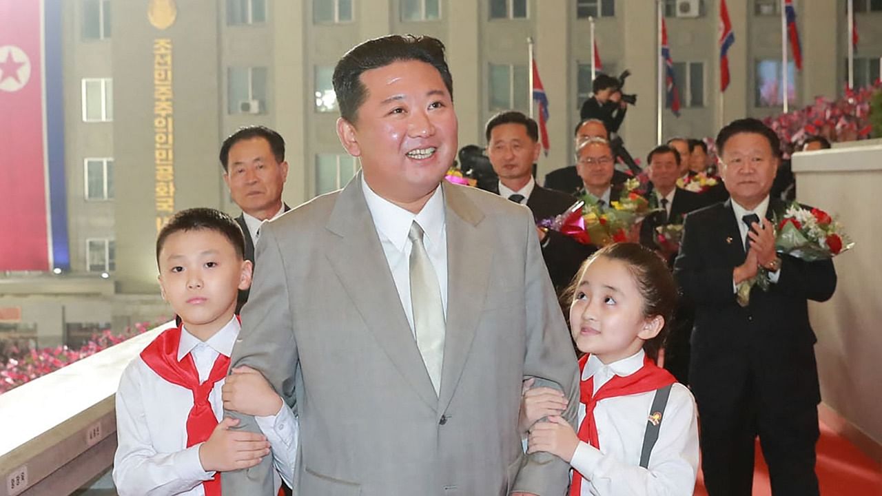 North Korean leader Kim Jong Un. Credit: AFP Photo/KCNA via KNS