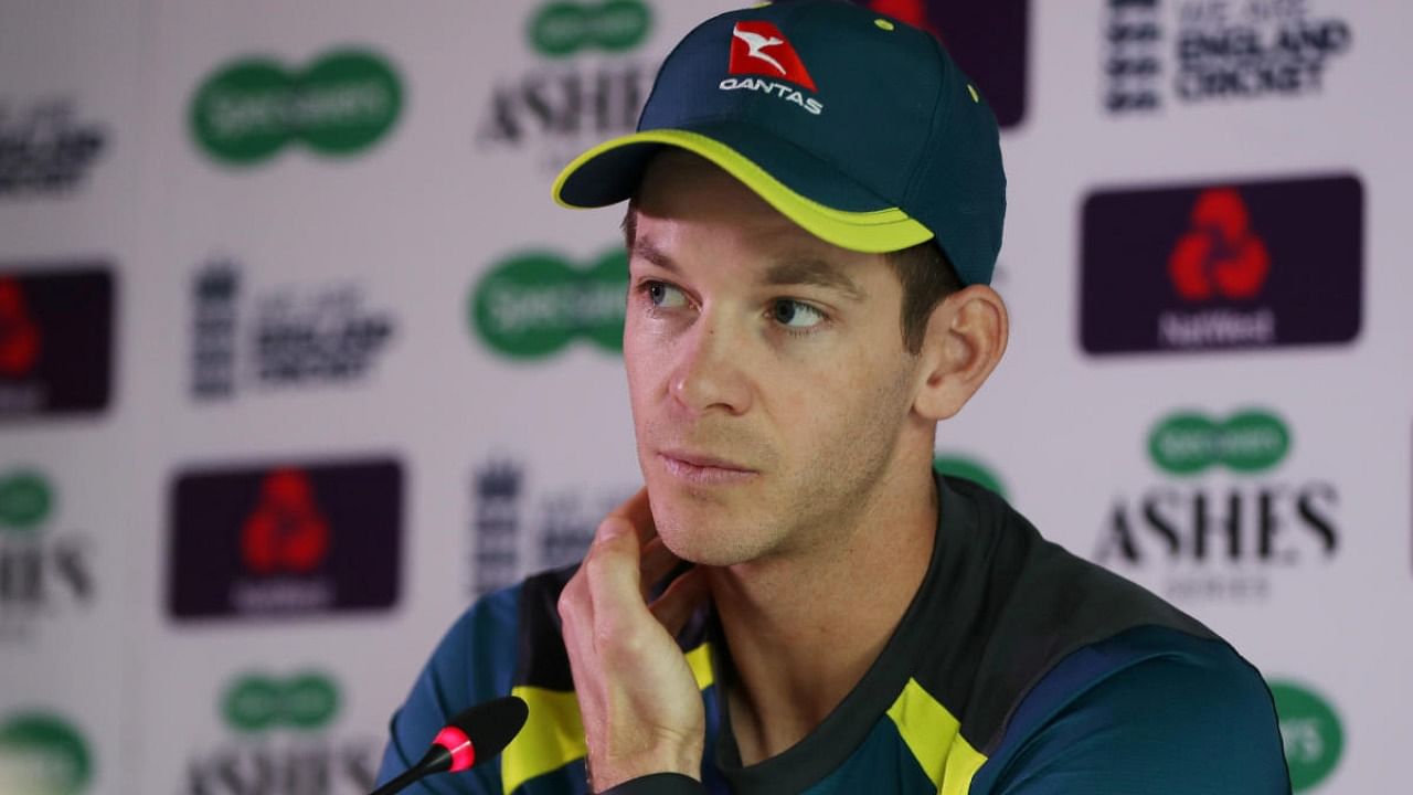 Australia Test captain Tim Paine. Credit: Reuters Photo