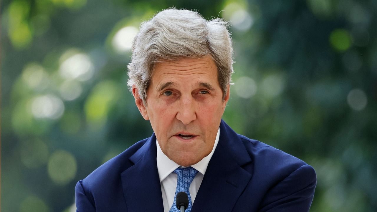 US Special Presidential Envoy for Climate John Kerry. Credit: AFP File Photo