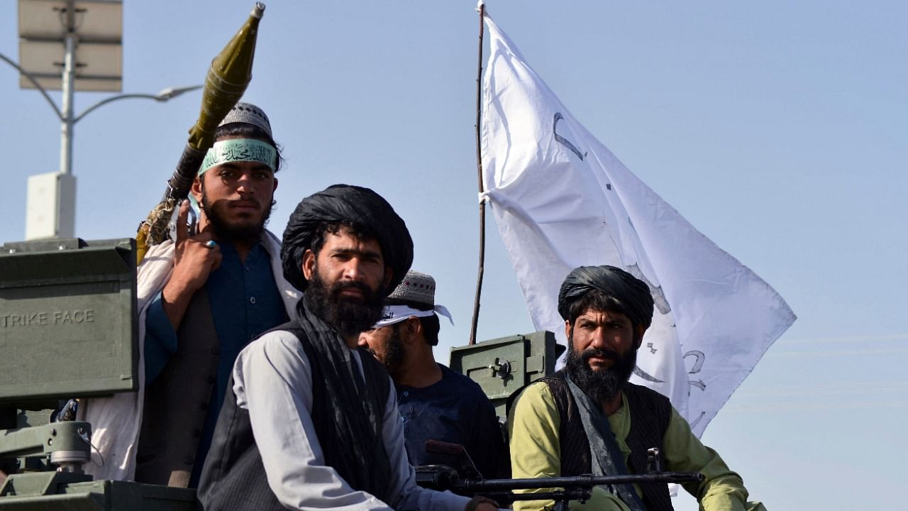 Taliban fighters. Credit: AFP Photo/Representative image