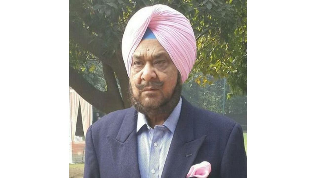 Veteran India sports administrator Randhir Singh. Credit: Twitter/@RANDHIR1946