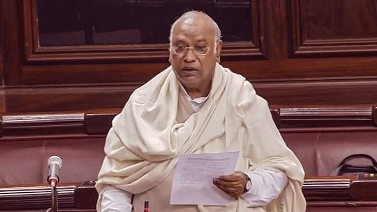 Kharge criticised the Centre’s steps also to change the names of the places and schemes. Credit: PTI Photo