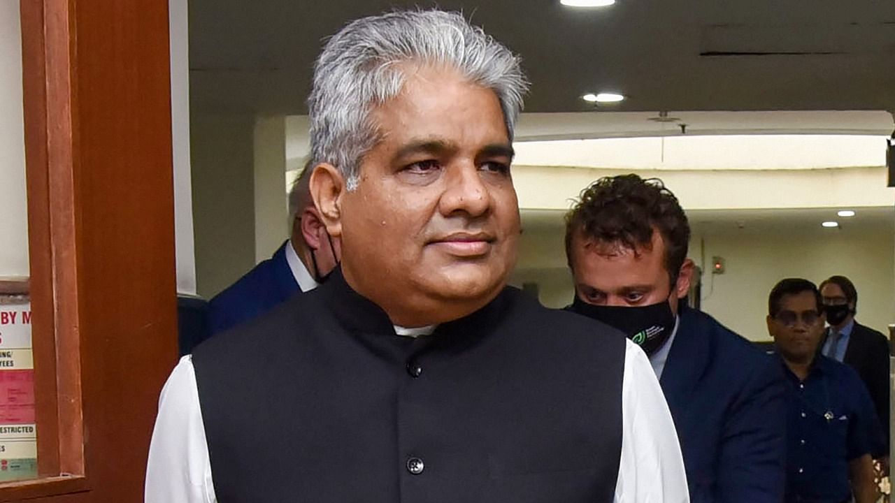 Union Minister for Environment, Forest & Climate Change, Labour & Employment, Bhupender Yadav. Credit: PTI File Photo