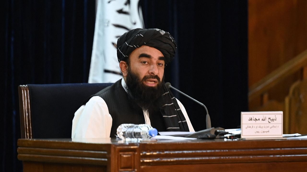 Mujahid said that he specialised in Islamic jurisprudence from the Haqqania seminary in northwest Pakistan. Credit: AFP Photo