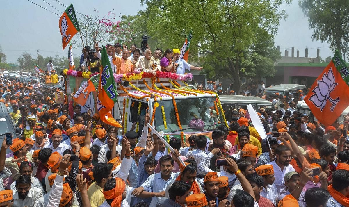 The chopping and changing of chief ministers come on the heels of the BJP's loss in West Bengal and the farmers' protests in north India getting a second wind. Credit: PTI Photo