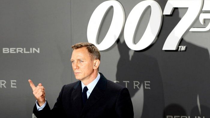 Actor Daniel Craig is currently portraying the character of James Bond. Credit: Reuters Photo