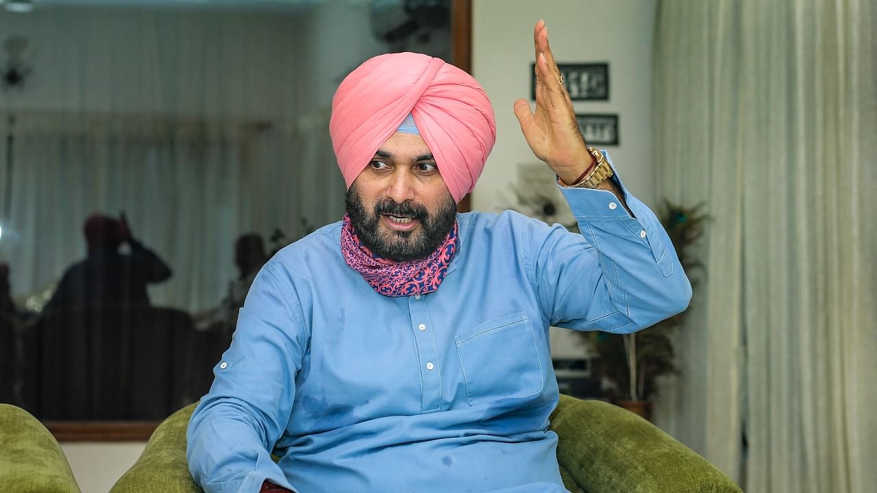 Sidhu stressed on procurement of pulses and oilseeds through state corporations to increase farmers' income. Credit: PTI Photo