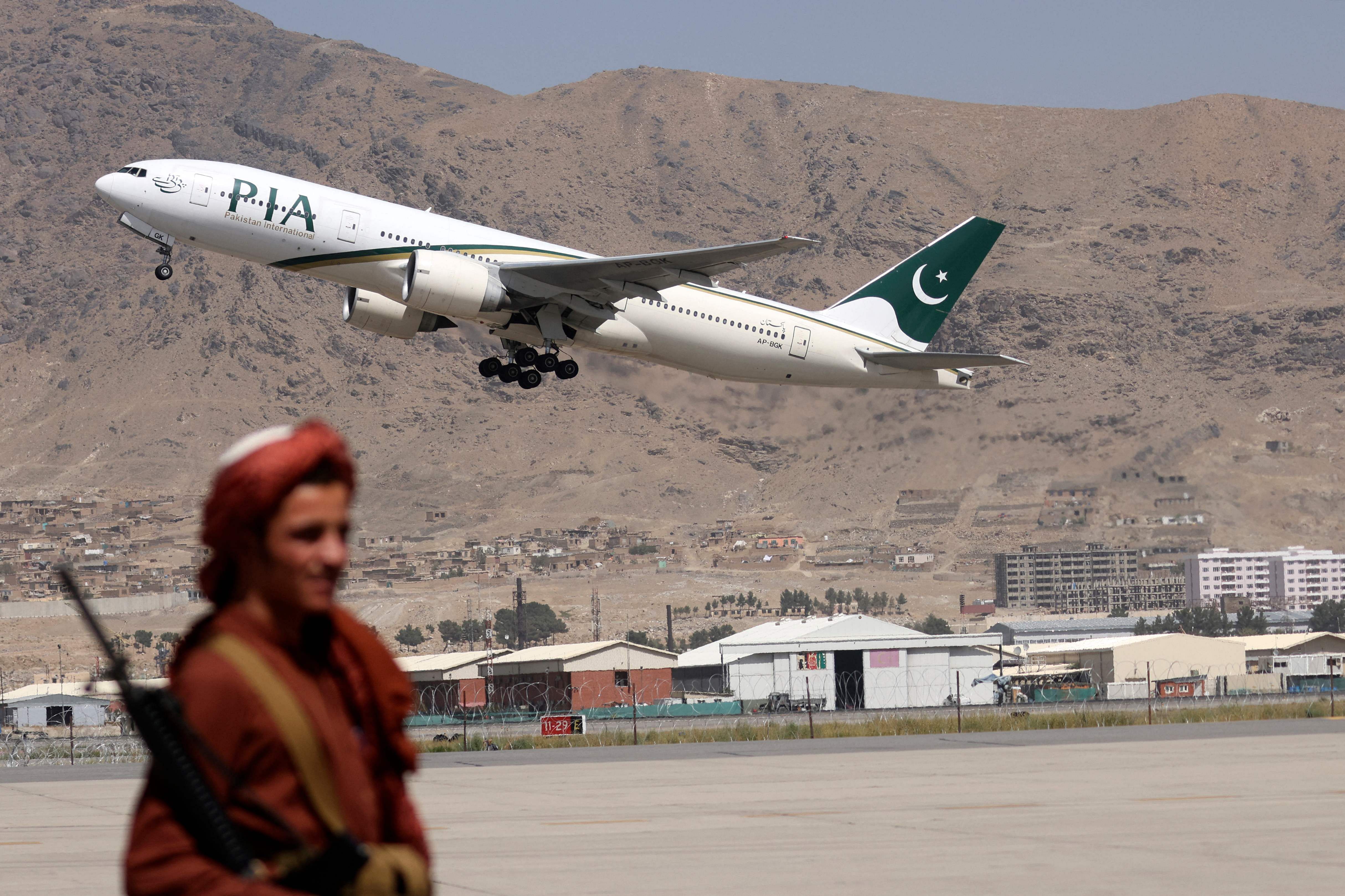 A PIA spokesman said at the weekend that the airline was keen to resume regular commercial services. Credit: AFP Photo