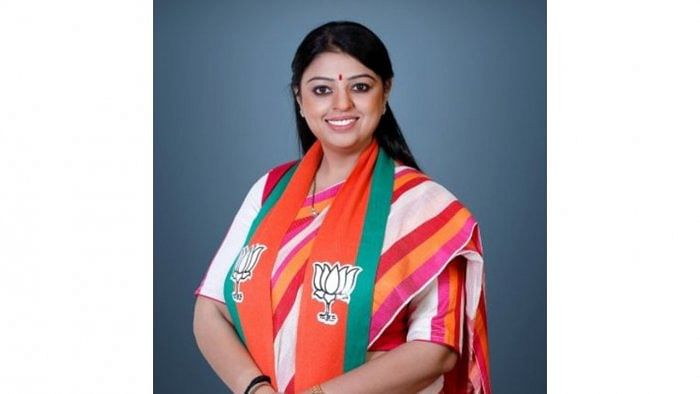 BJP leader Priyanka Tibrewal. Credit: Twitter/@impriyankabjp