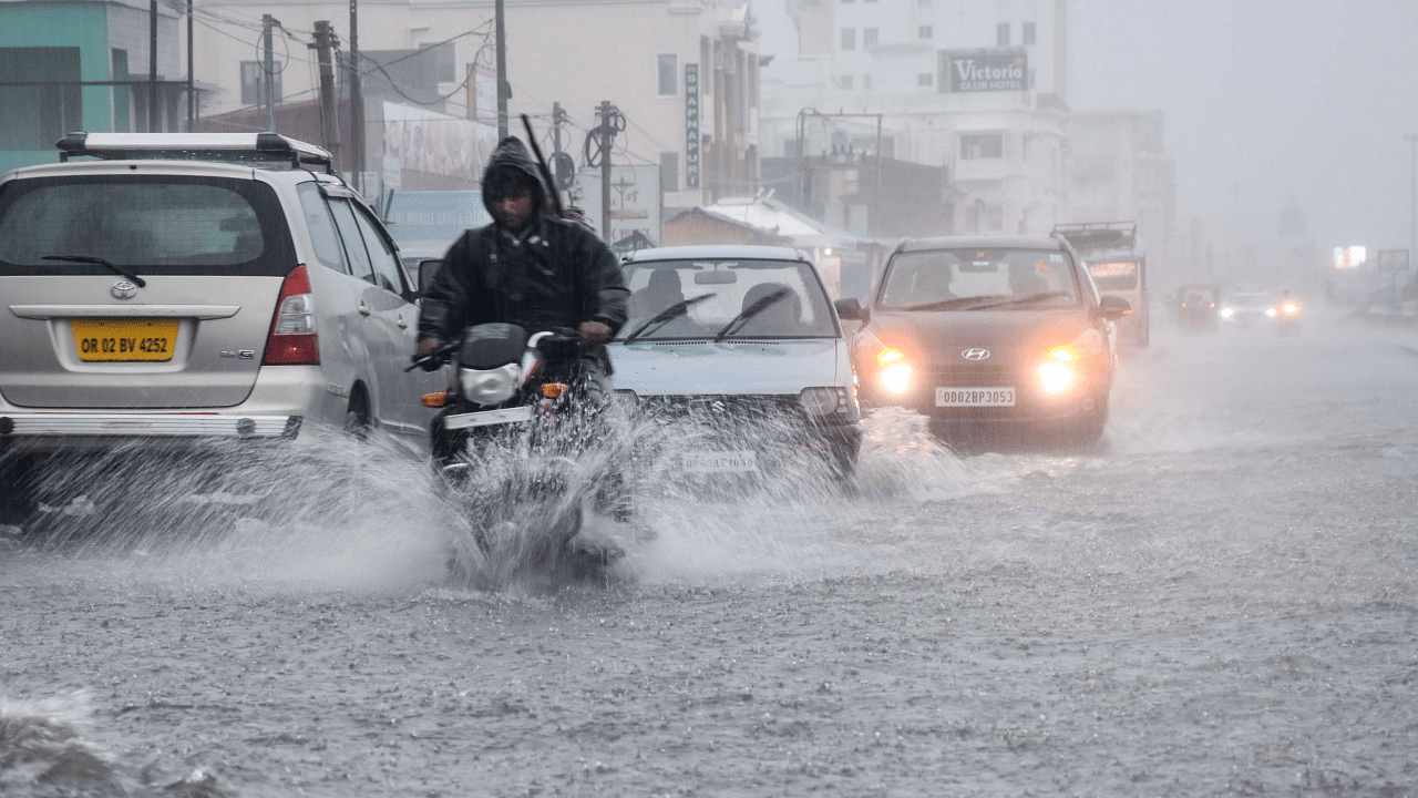 The IMD said very heavy to extremely heavy rainfall is expected over Odisha and Chhattisgarh. Credit: PTI Photo