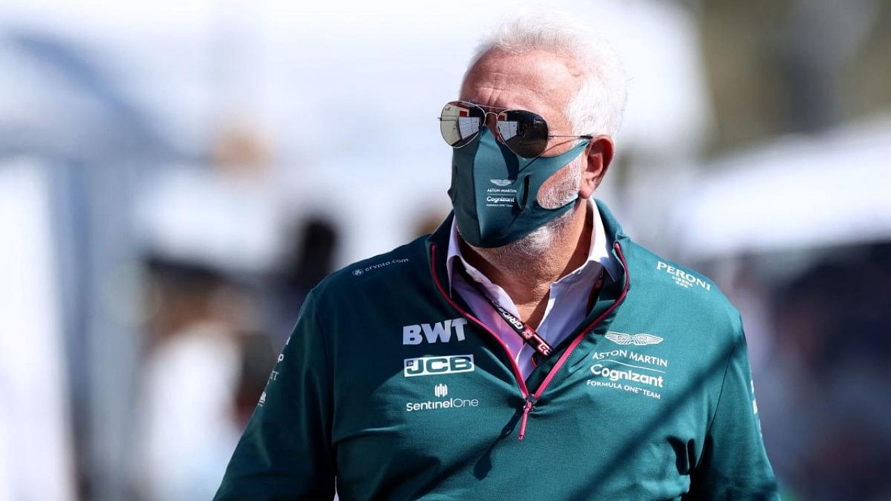 Aston Martin F1 Team part-owner Lawrence Stroll. Credit: AFP File Photo