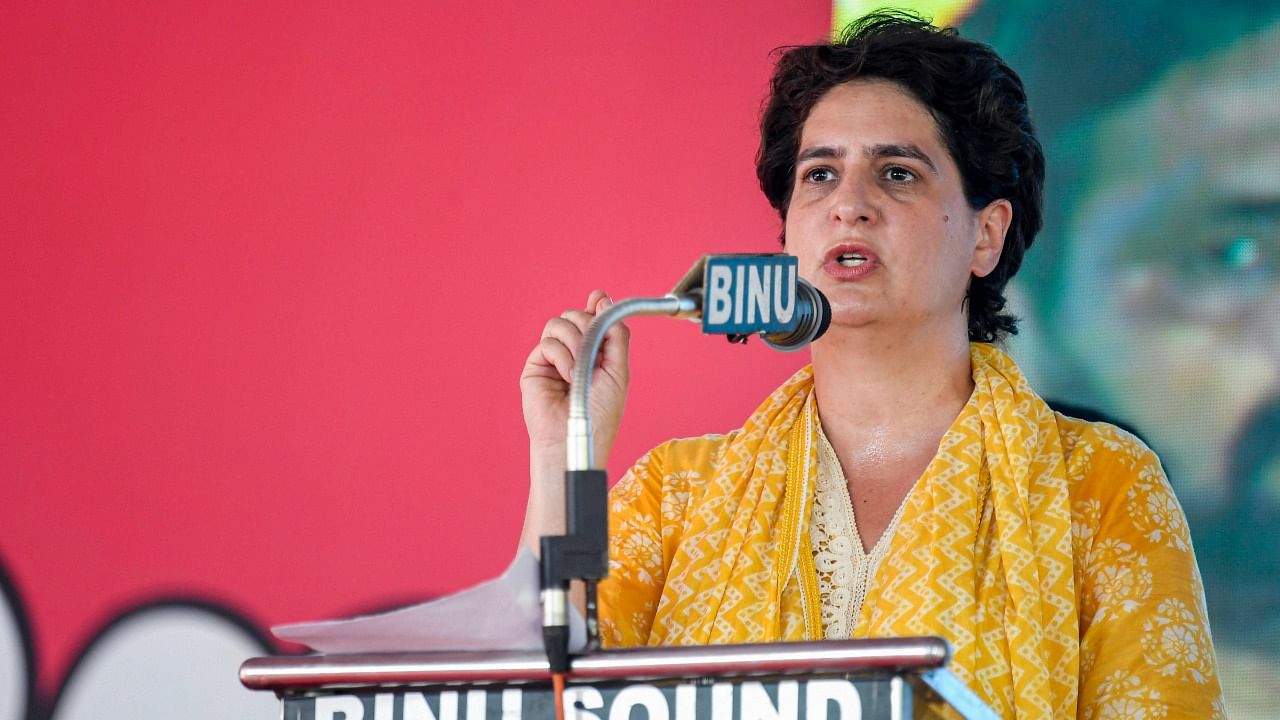 Congress leader Priyanka Gandhi. Credit: PTI Photo