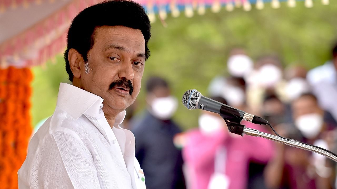 Tamil Nadu Chief Minister MK Stalin. Credit: PTI File Photo