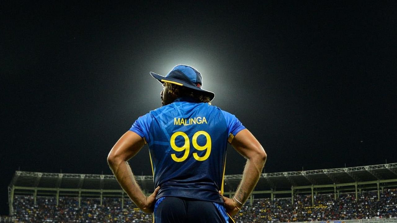 Sri Lankan cricketer Lasith Malinga. Credit: AFP Photo
