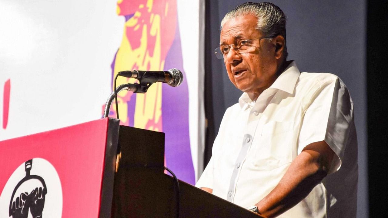 Kerala Chief Minister Pinarayi Vijayan. Credit: PTI Photo