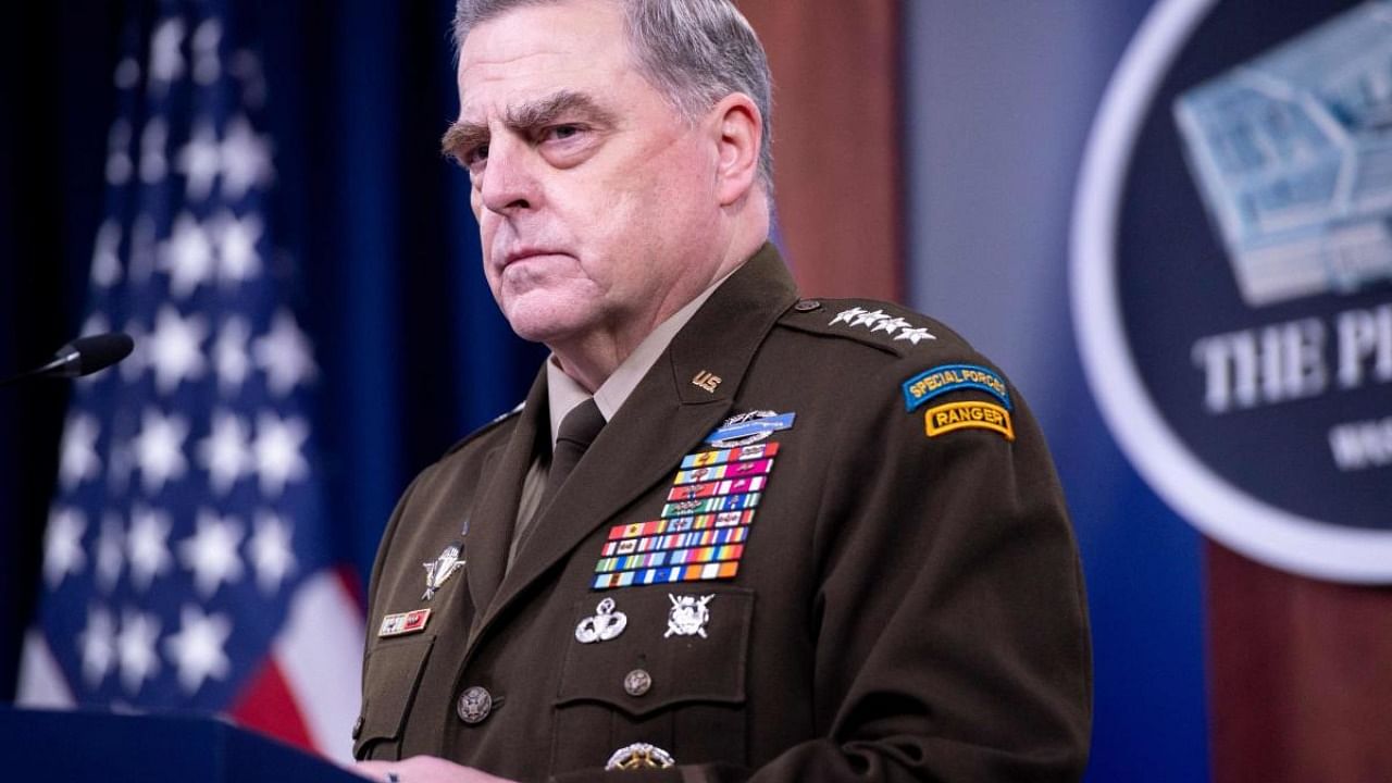 Chairman of the Joint Chiefs of Staff Mark Milley. Credit: AFP Photo
