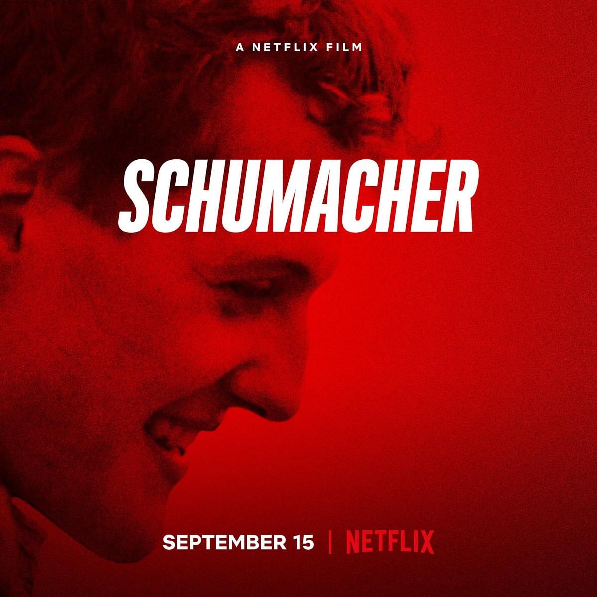 'Shumacher' is a documentary on Formula One great Michael Schumacher. TWITTER/NETFLIX
