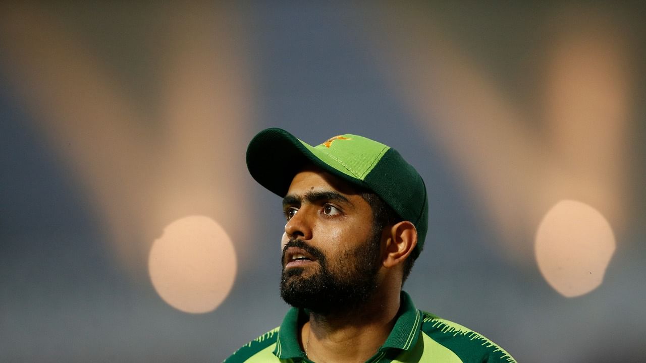 Pakistan captain Babar Azam expressed his disappointment on Twitter. Credit: Reuters Photo