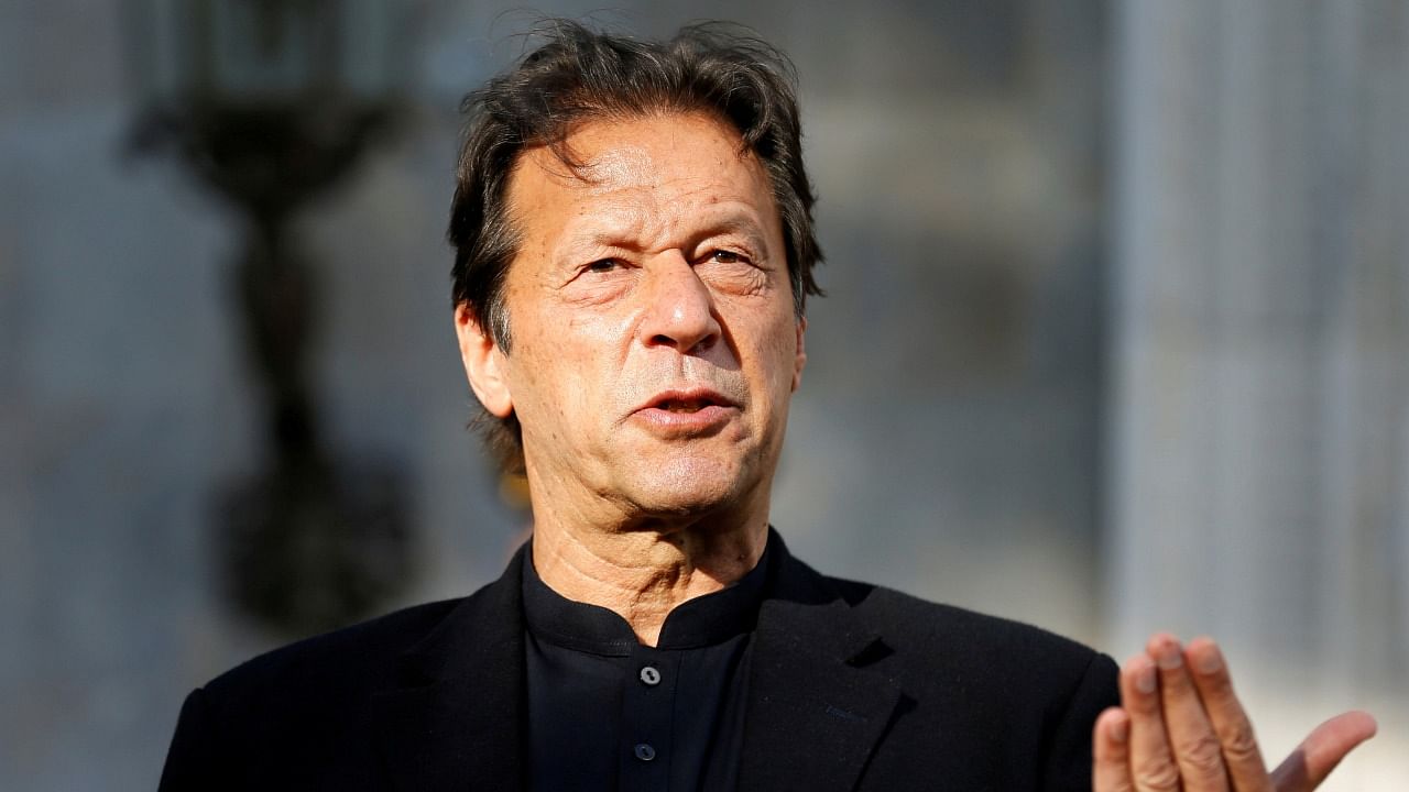 Khan stressed that the US has a big role to play as it was there in Afghanistan for 20 years. Credit: Reuters Photo