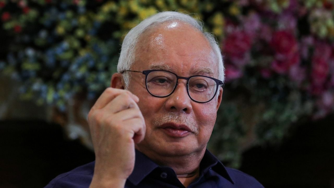 Former Malaysian Prime Minister Najib Razak. Credit: Reuters Photo