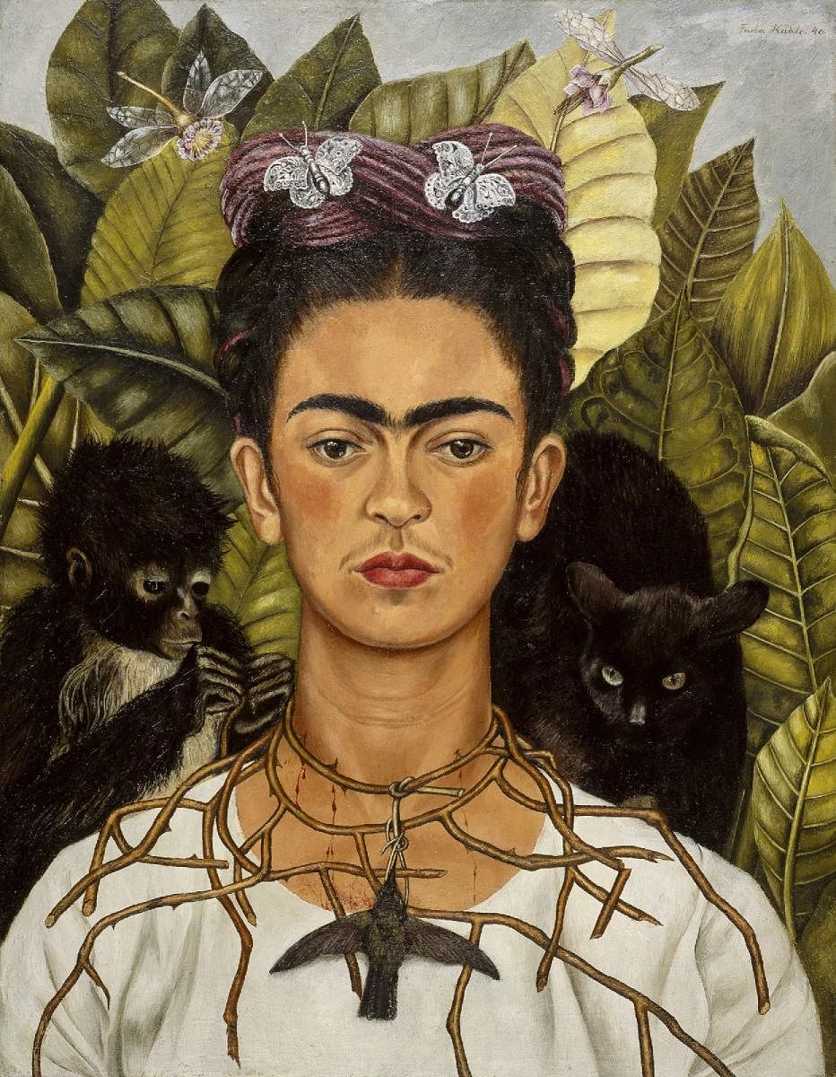 Frida Kahlo's self-portrait