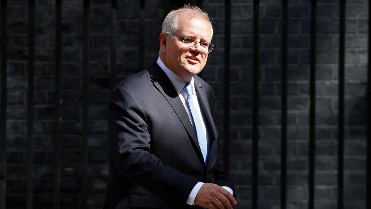 Australian Prime Minister Scott Morrison. Credit: AFP File Photo