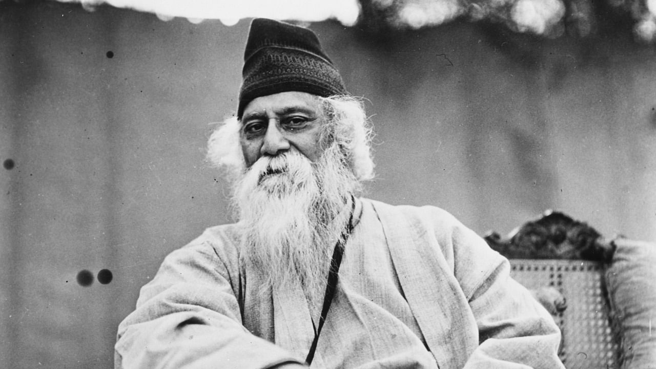 Nobel laureate Rabindranath Tagore. Credit: Getty Images