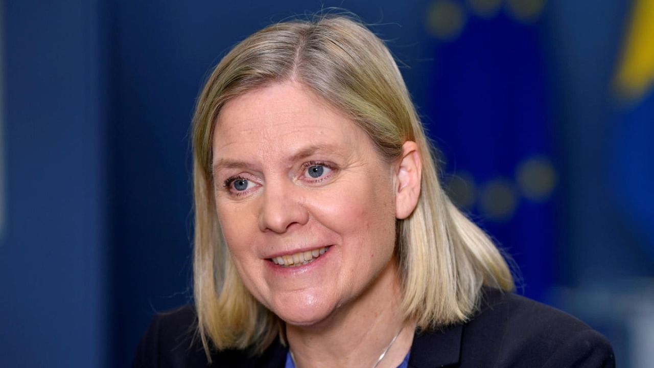 Swedish Finance Minister Magdalena Andersson. Credit: Reuters file photo