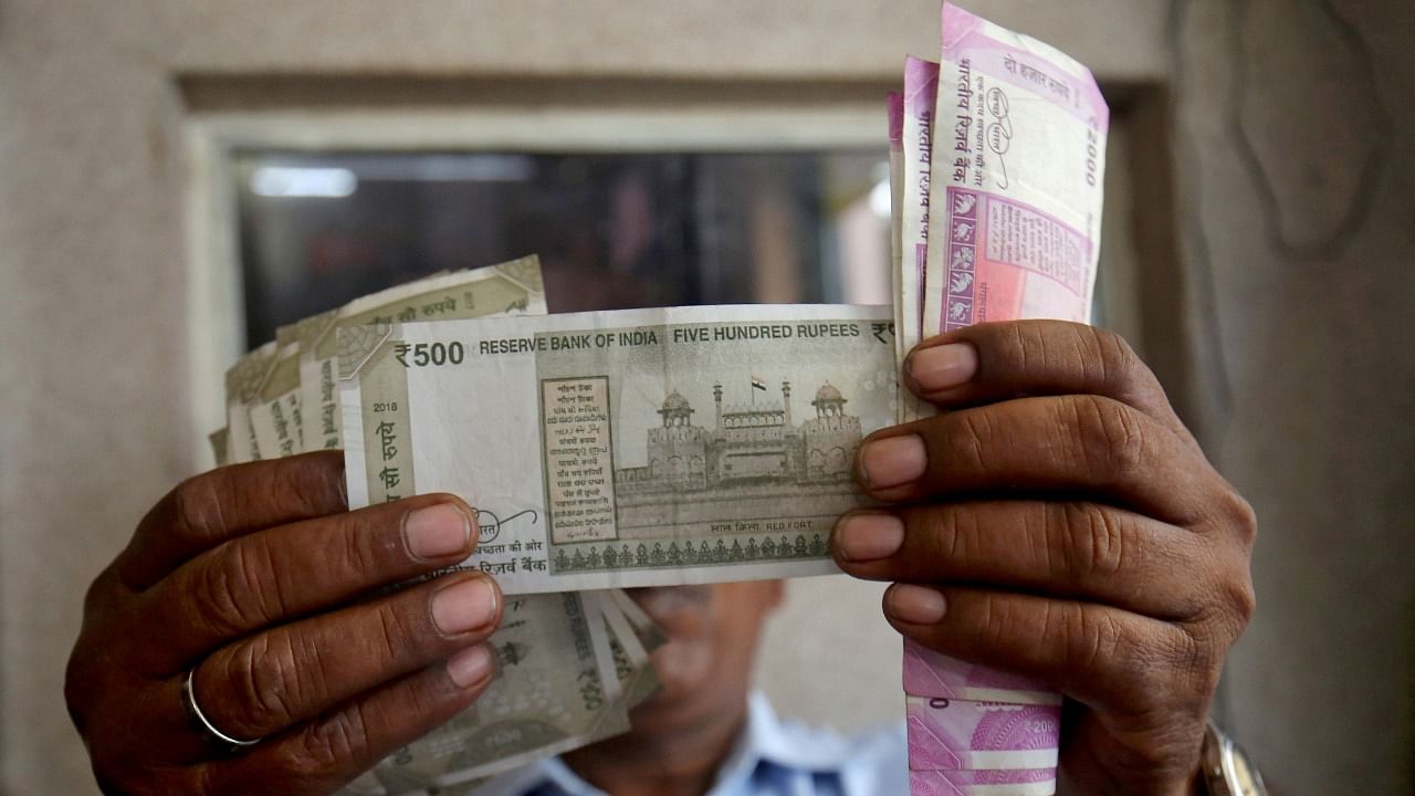 At the interbank foreign exchange, the rupee opened at 73.74 against the dollar. Credit: Reuters Photo