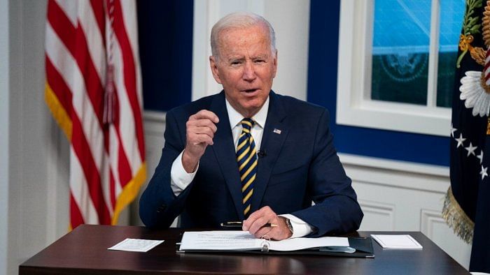 US President Joe Biden. Credit: AP/PTI Photo