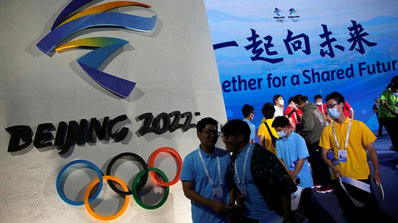 Foreign athletes are due to compete in the Winter Olympics that start February 4 in Beijing and the nearby city of Zhangjiakou. Credit: Reuters Photo