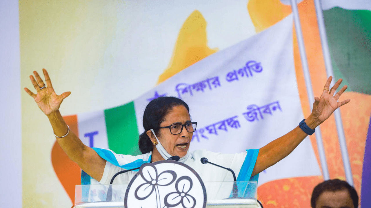 Trinamool Congress (TMC) supremo and West Bengal Chief Minister Mamata Banerjee. Credit: PTI Photo
